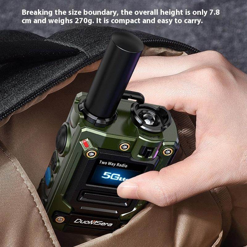 Global 5G Walkie Talkie Long-distance Connectivity
