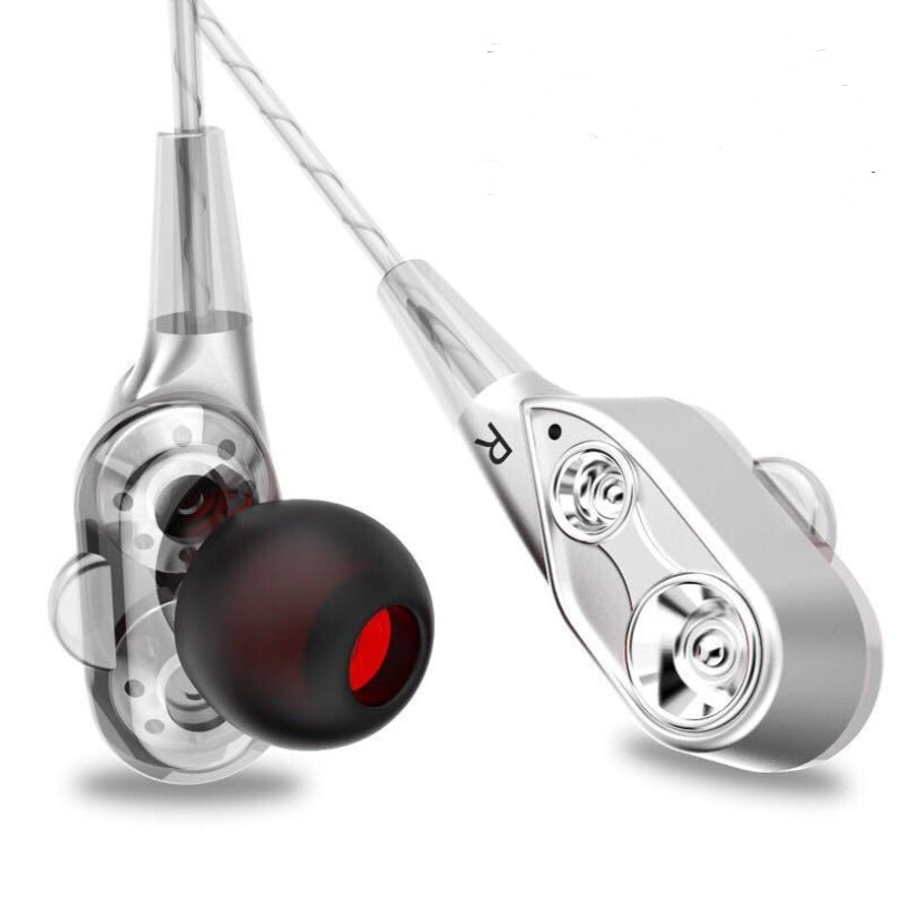 Wired In-Ear Earbuds with Microphone