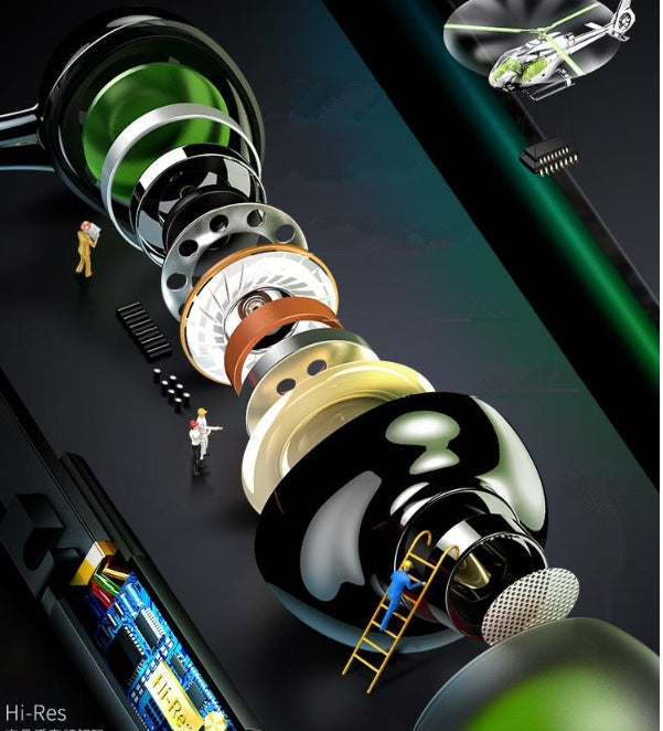 Wired In-Ear Earbuds with Microphone