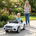 Licensed 12V Mercedes-Benz Kids Ride-On Car with Remote