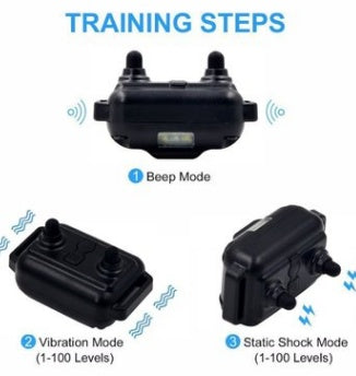 Electric Dog Training Collar Anti-barking Device 2,625 ft range