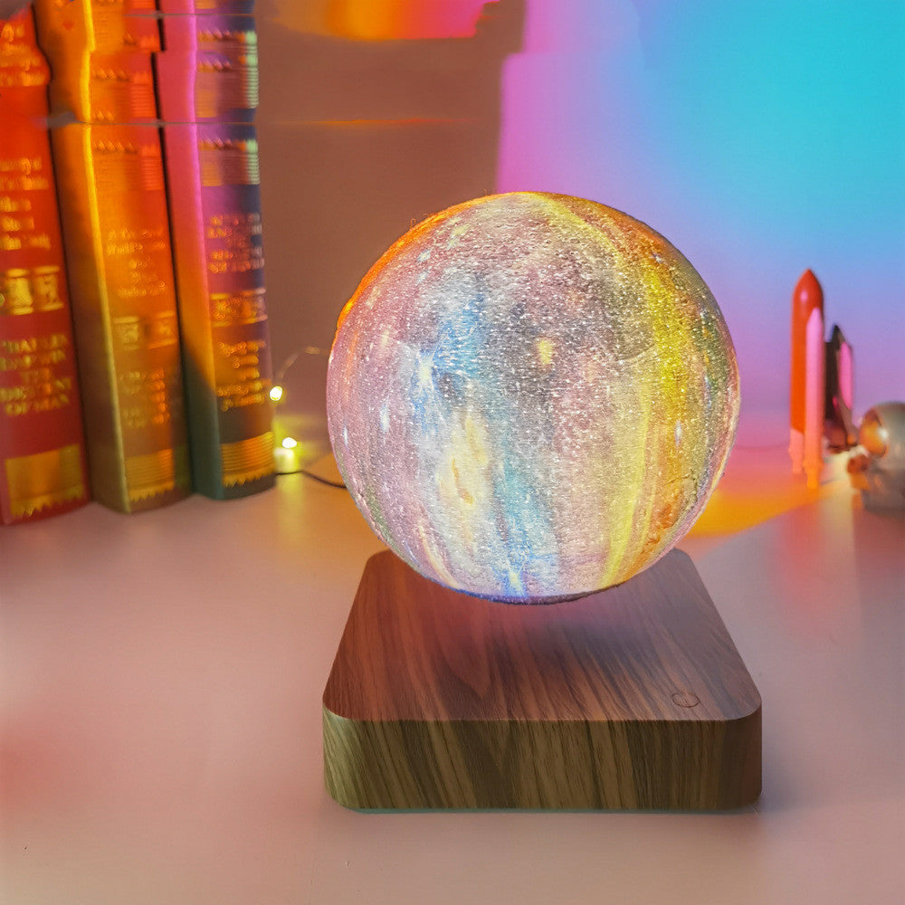 Magnetic Levitation Galaxy Decorative Light Moon Lamp