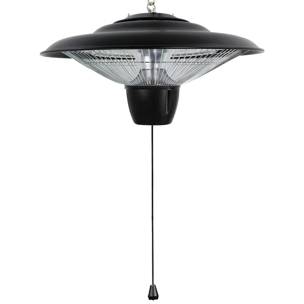 Outdoor Hanging Patio Ultra-Quiet Electric Heating Lamp 1500W