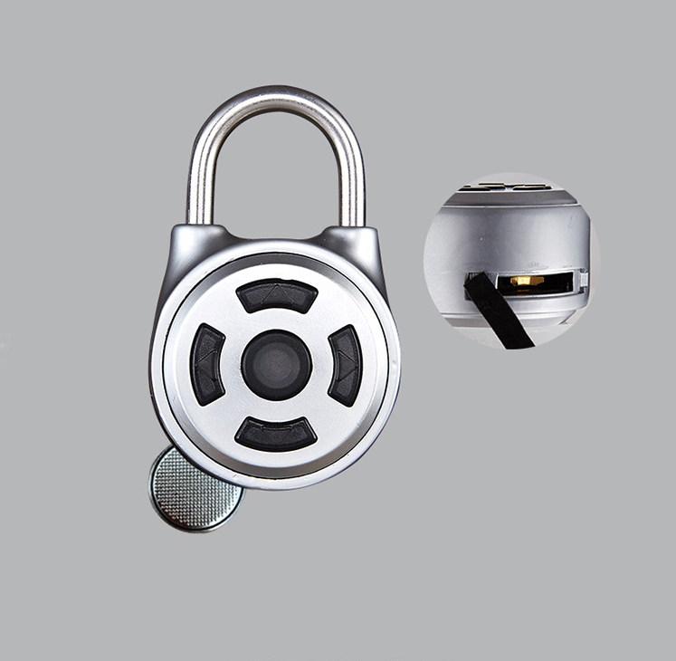 Smart Padlock with Fingerprint, Password & Bluetooth Control