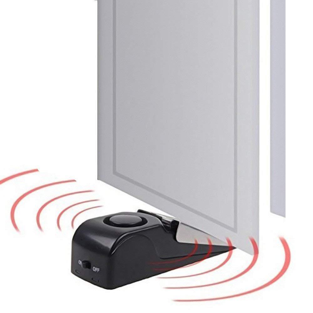 Electronic Wedge Door Stop Burglar Alarm — Hotel & Travel Security