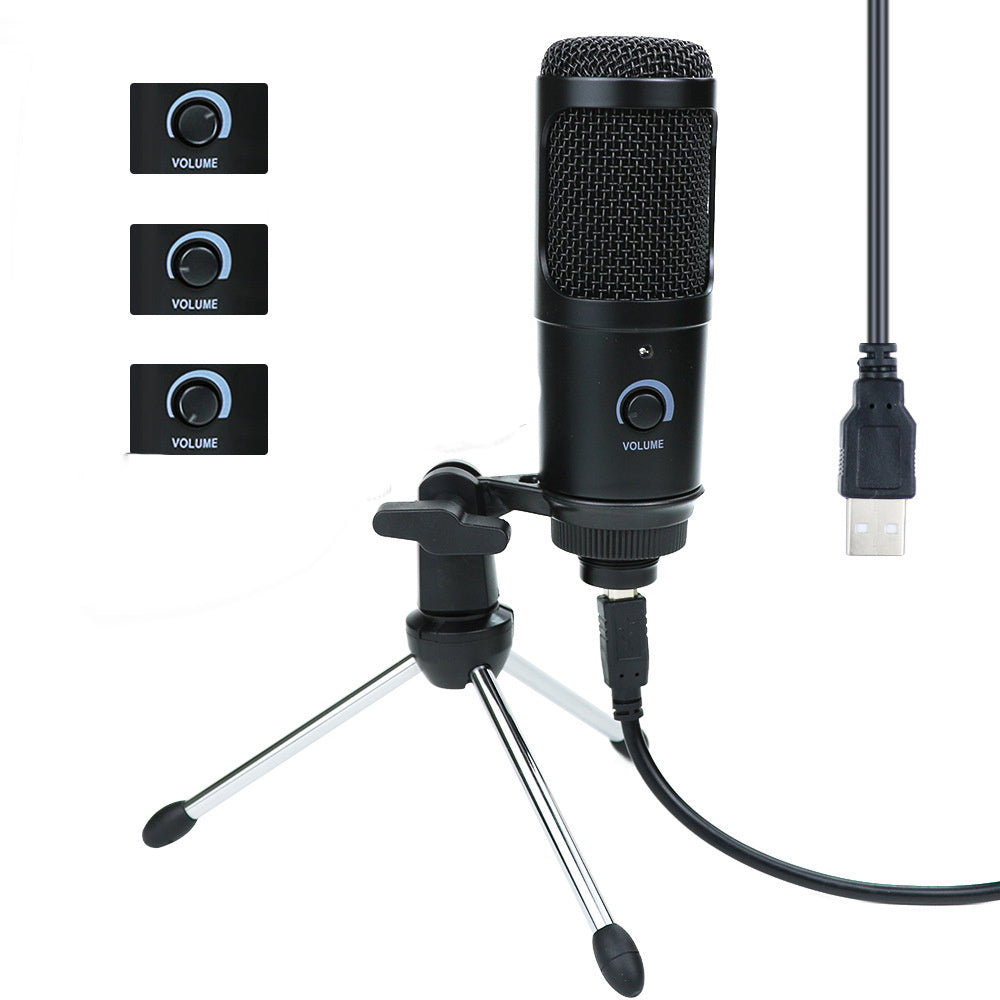 Model A6 condenser microphone w tripod