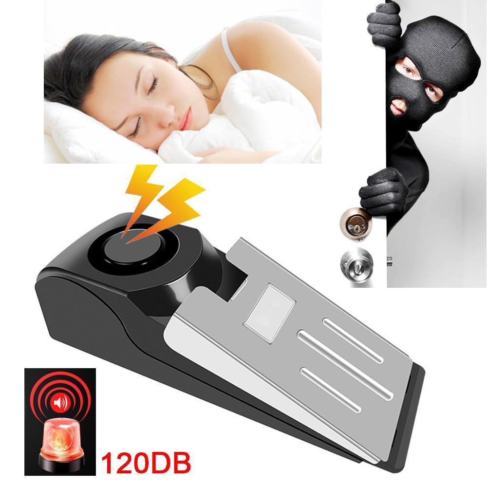 Electronic Wedge Door Stop Burglar Alarm — Hotel & Travel Security