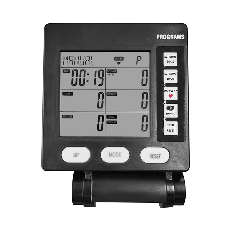 Wind Resistance Rowing Machine Counter Electronic Display