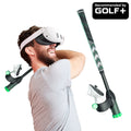 Realistic Weighted Virtual Reality Golf Club Swing Simulator Handle & Accessories