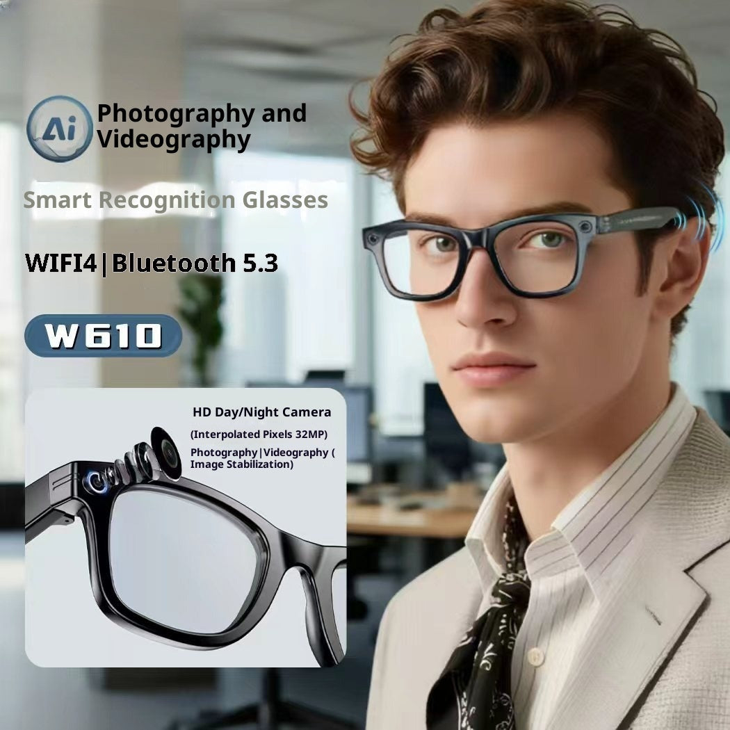 Voice Translation Camera Smart Glasses