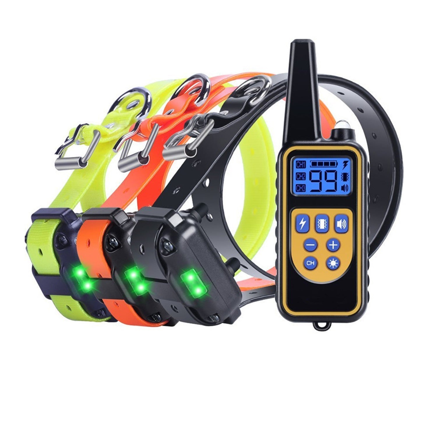 Electric Dog Training Collar Anti-barking Device 2,625 ft range
