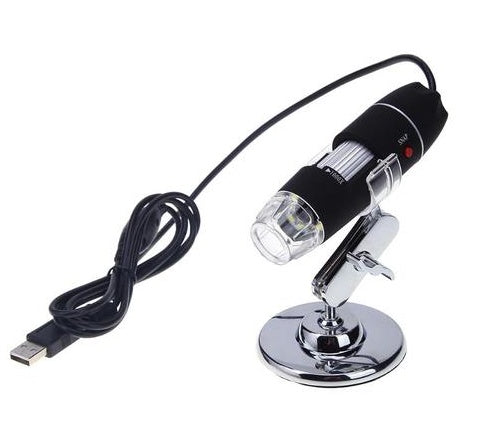 PORTABLE USB DIGITAL ELECTRONIC MICROSCOPE 8 LED MAGNIFIER