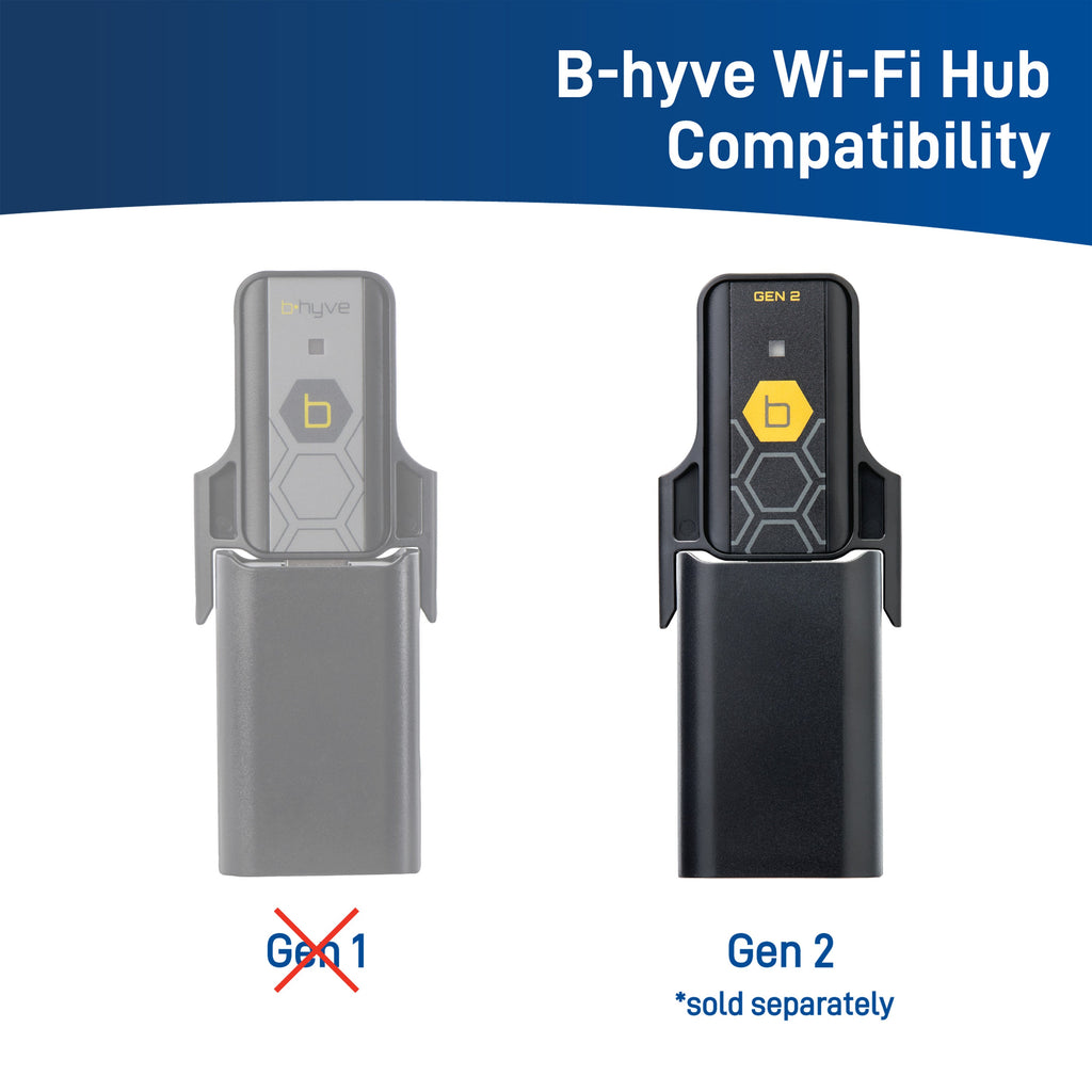 B-hyve XD Bluetooth 4-Outlet Hose Faucet Timer