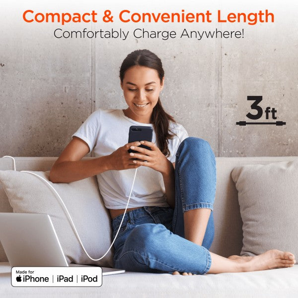 Lot of 200 Apple Lightning Cables 3ft