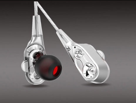 Wired In-Ear Earbuds with Microphone