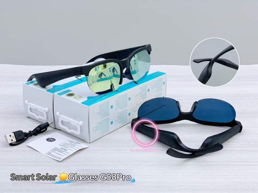 Smart Solar Glasses G58 Pro Hands Free Music & Phone