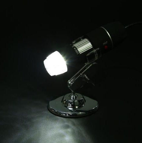 PORTABLE USB DIGITAL ELECTRONIC MICROSCOPE 8 LED MAGNIFIER