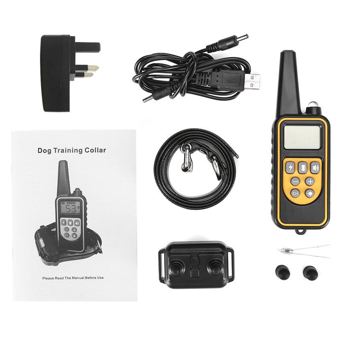 Electric Dog Training Collar Anti-barking Device 2,625 ft range