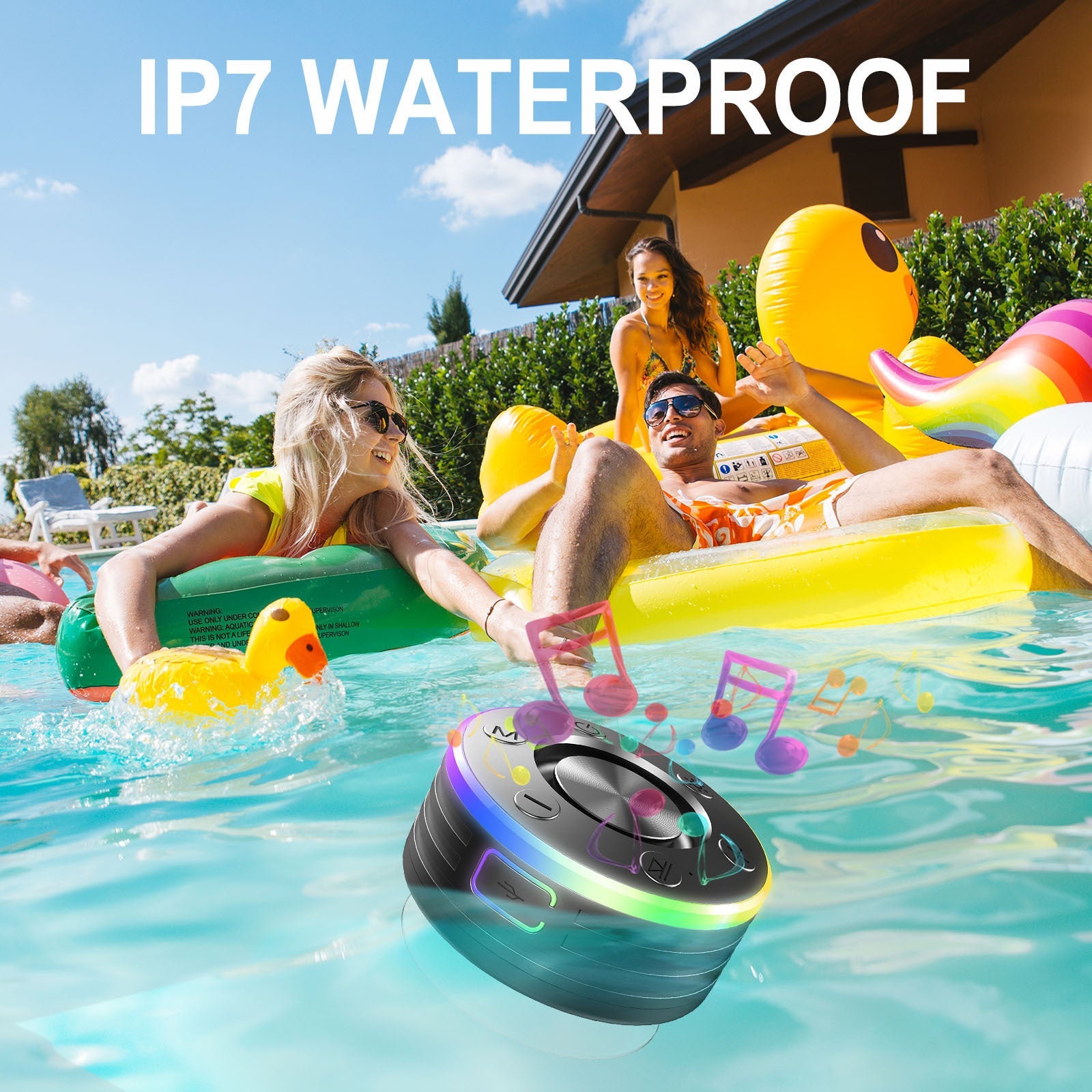 Mini Waterproof Bluetooth Speaker Dustproof Shockproof