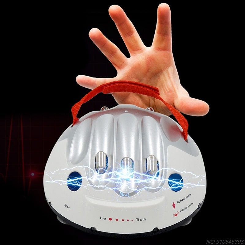 Mini Electric Shock Lie Detector Polygraph