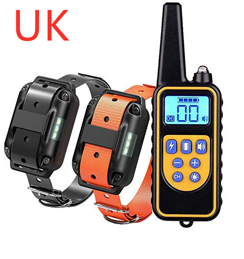 Electric Dog Training Collar Anti-barking Device 2,625 ft range