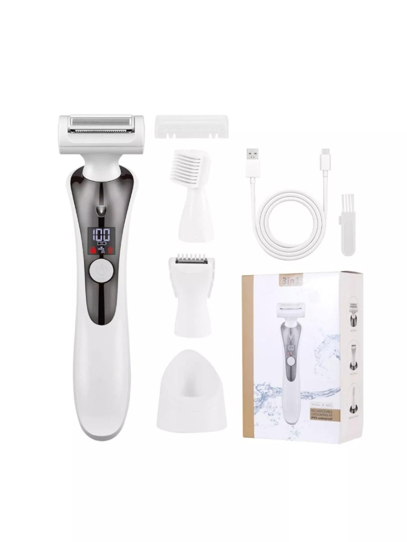 Womens Multifunctional Electric Hair Shaver Trimmer