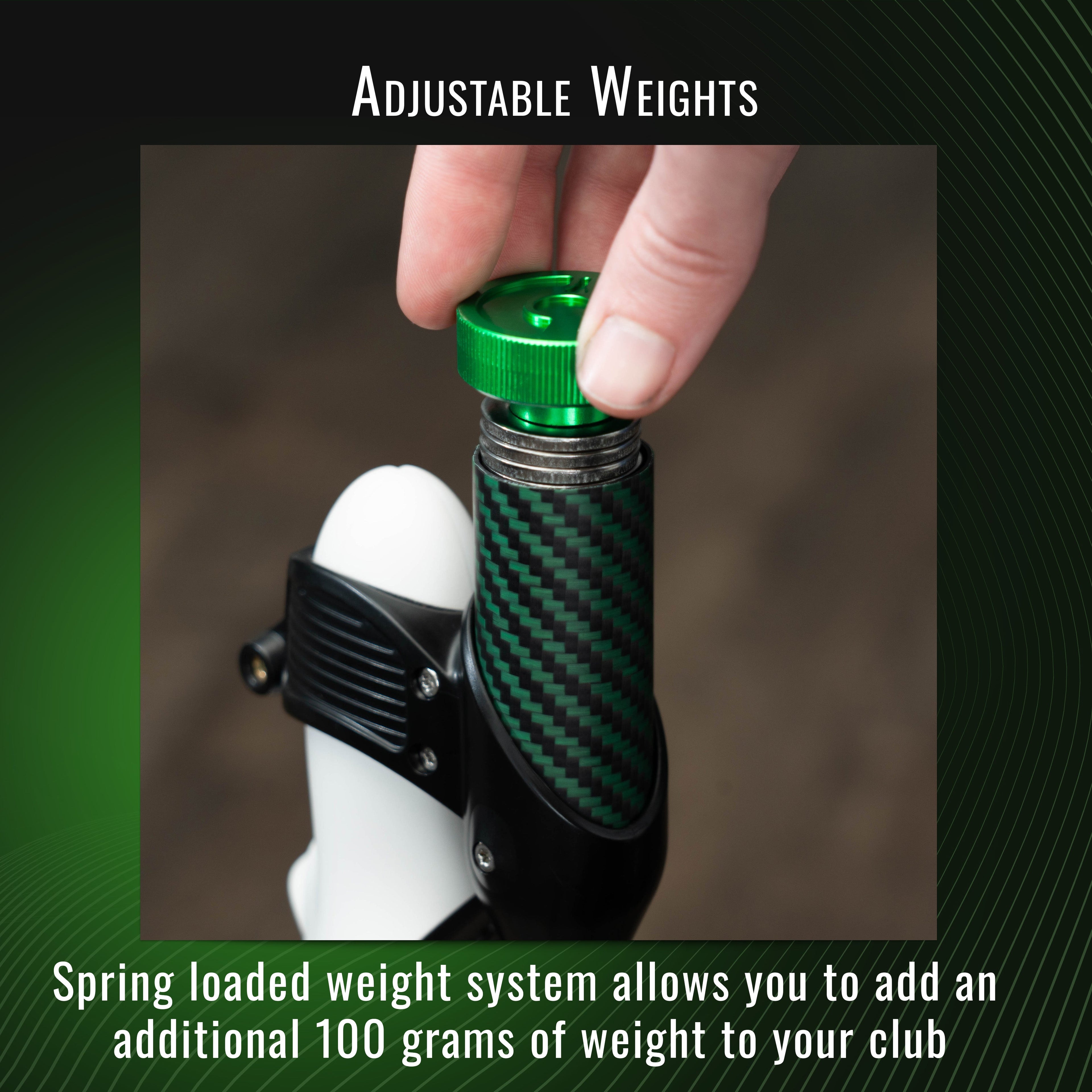 Realistic Weighted Virtual Reality Golf Club Swing Simulator Handle & Accessories