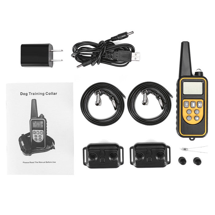 Electric Dog Training Collar Anti-barking Device 2,625 ft range