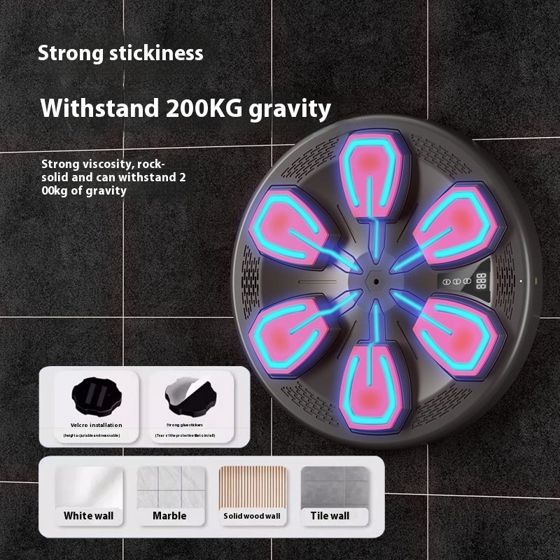 Music Boxing Machine Smart Home Fitness Electronic Wall Target