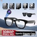 Smart Glasses 26 Languages Wide-Angle Camera Touch Control Wireless Music