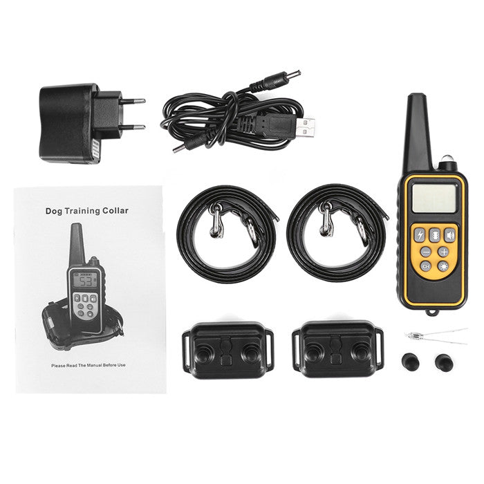 Electric Dog Training Collar Anti-barking Device 2,625 ft range