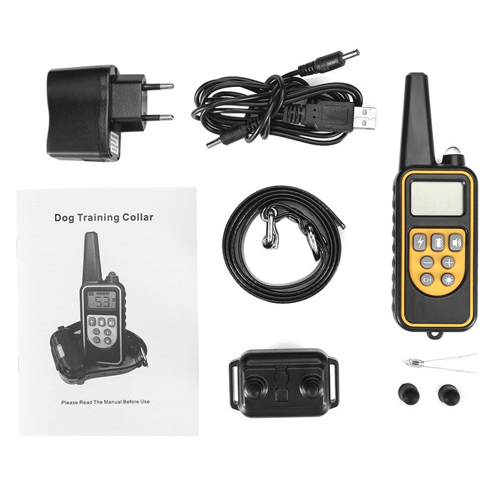 Electric Dog Training Collar Anti-barking Device 2,625 ft range