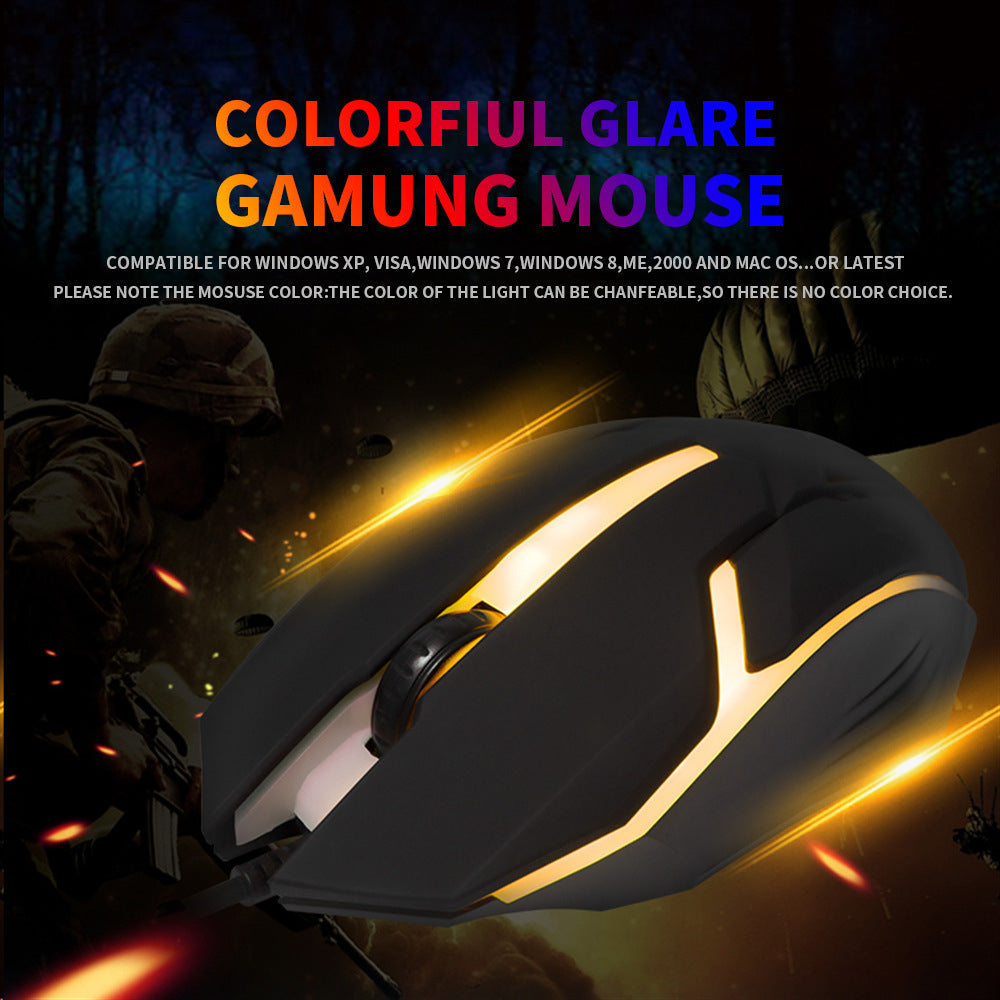 Wired Mouse for Computer Office Gaming