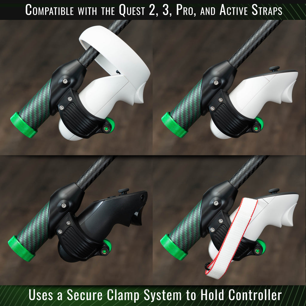 Realistic Weighted Virtual Reality Golf Club Swing Simulator Handle & Accessories
