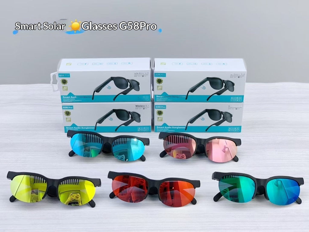 Smart Solar Glasses G58 Pro Hands Free Music & Phone