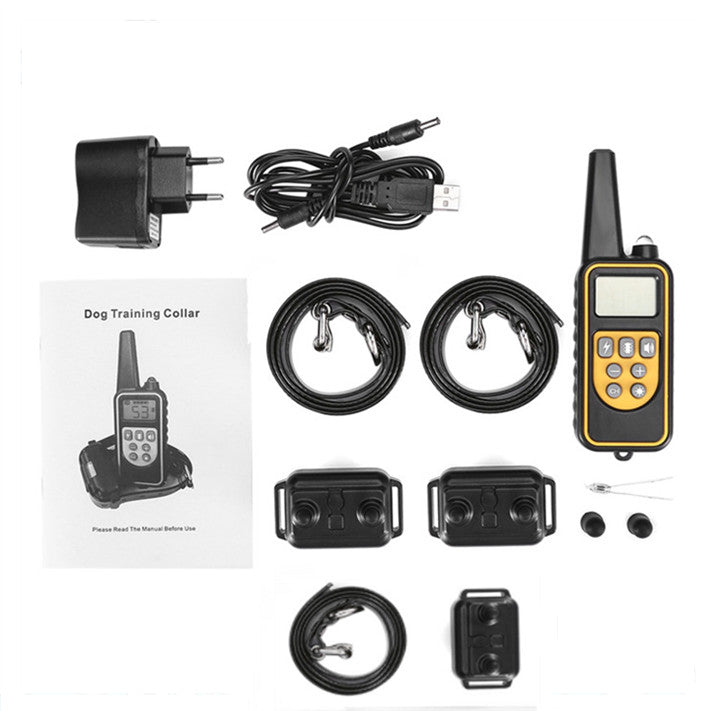 Electric Dog Training Collar Anti-barking Device 2,625 ft range