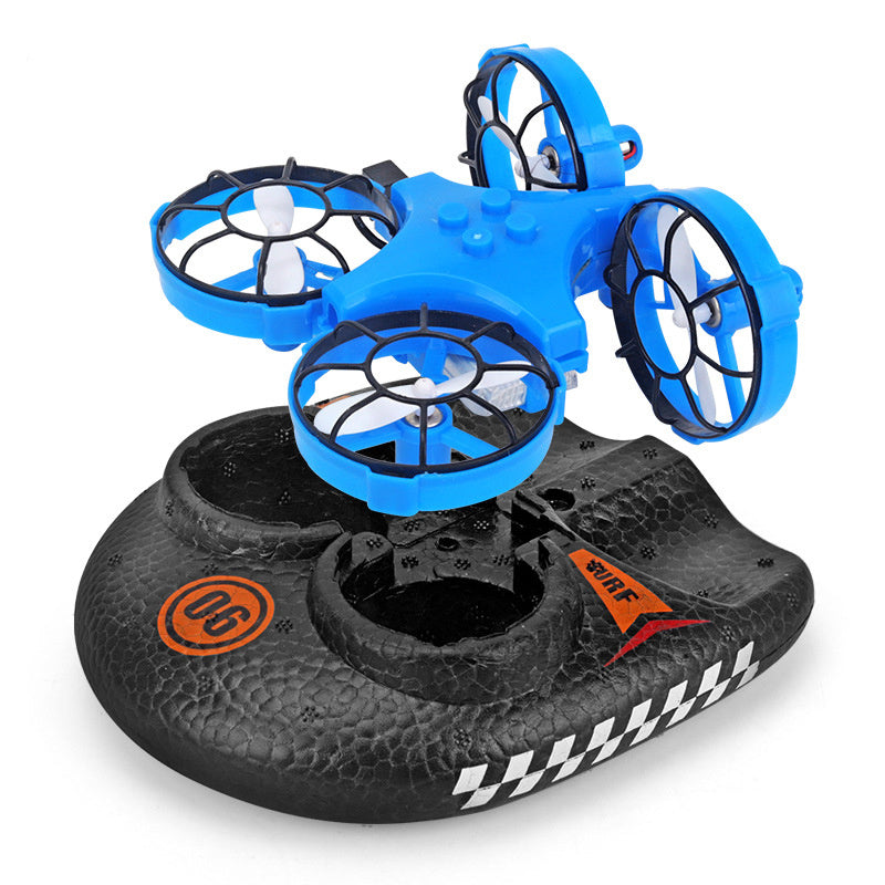 Remote Control Hovercraft 3 in 1 Multi-function Toy Boat Water Land & Air