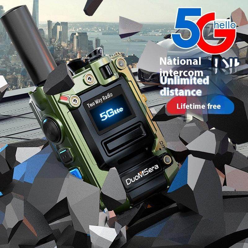 Global 5G Walkie Talkie Long-distance Connectivity