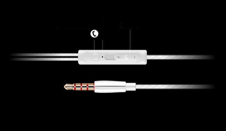 Wired In-Ear Earbuds with Microphone