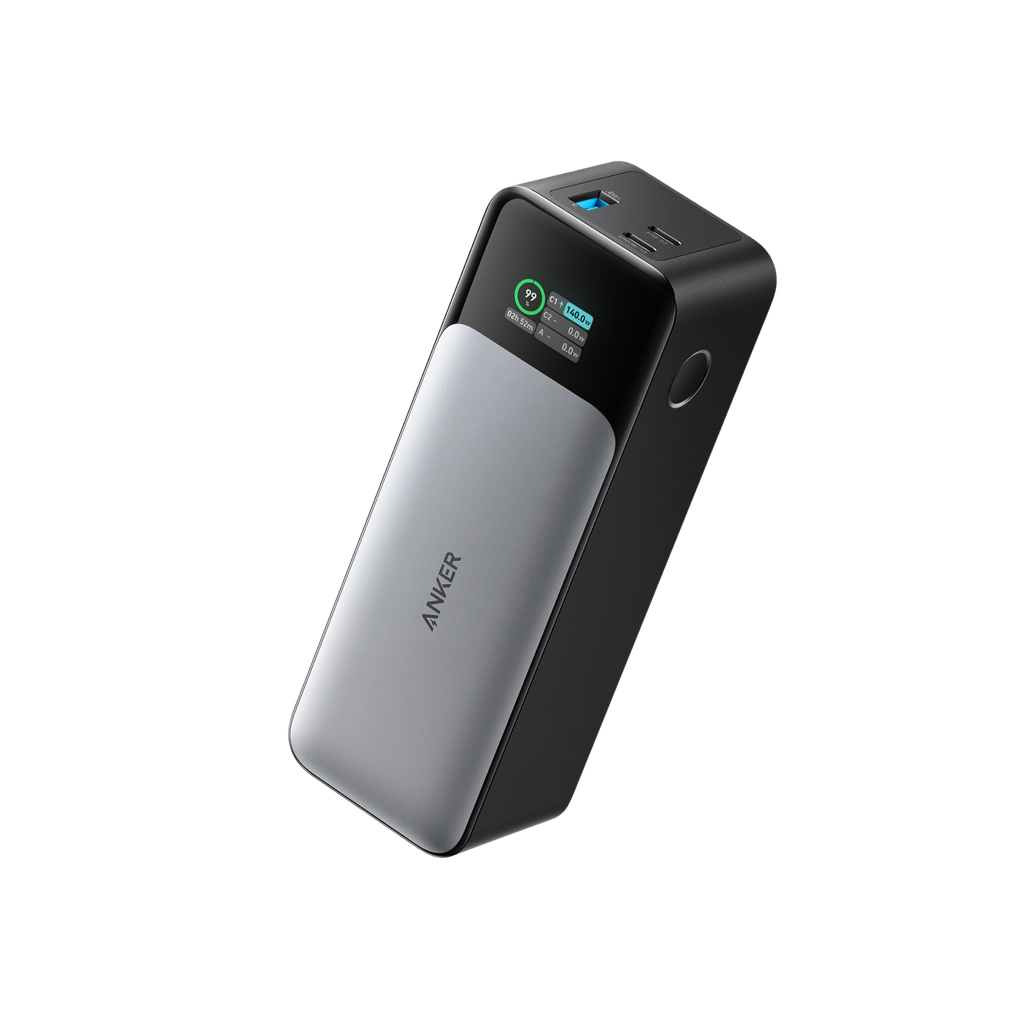 Anker power bank on a white background
