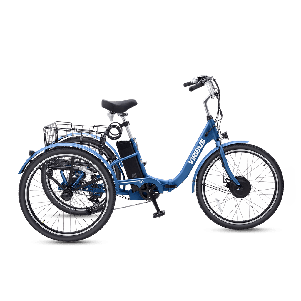Folding Electric Tricycle Adult  Battery Power
