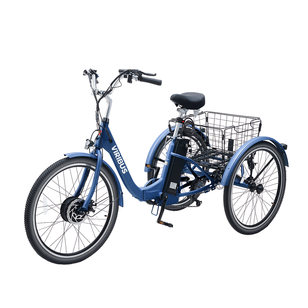 Folding Electric Tricycle Adult  Battery Power