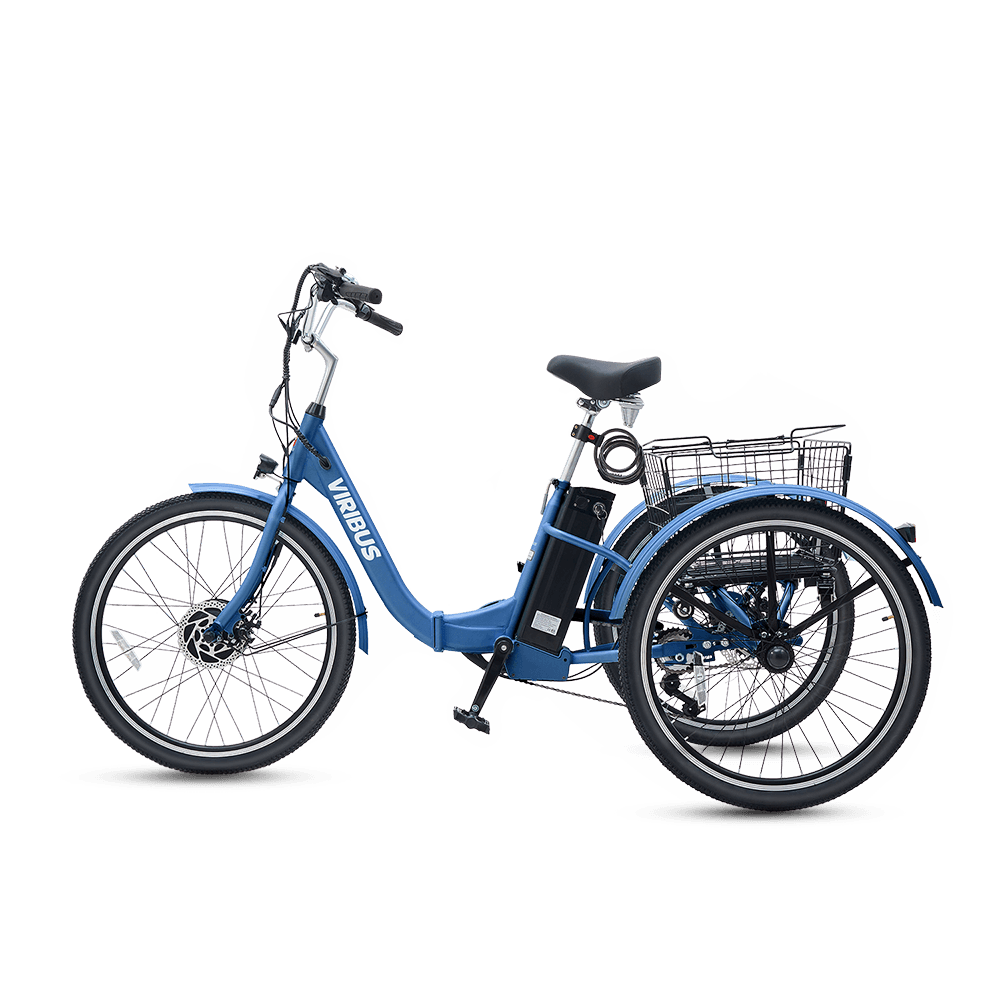 Folding Electric Tricycle Adult  Battery Power