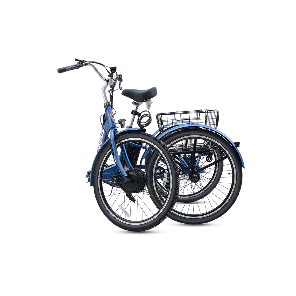 Folding Electric Tricycle Adult  Battery Power