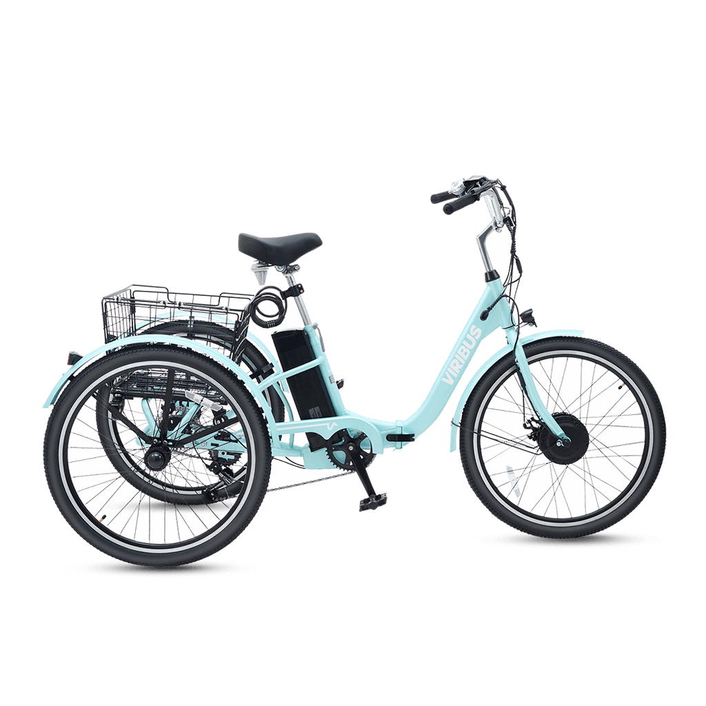 Folding Electric Tricycle Adult  Battery Power