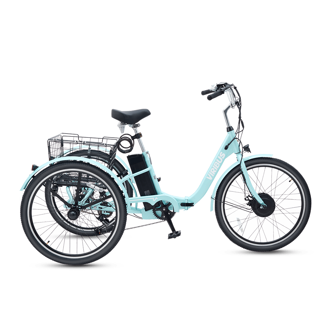 Folding Electric Tricycle Adult  Battery Power