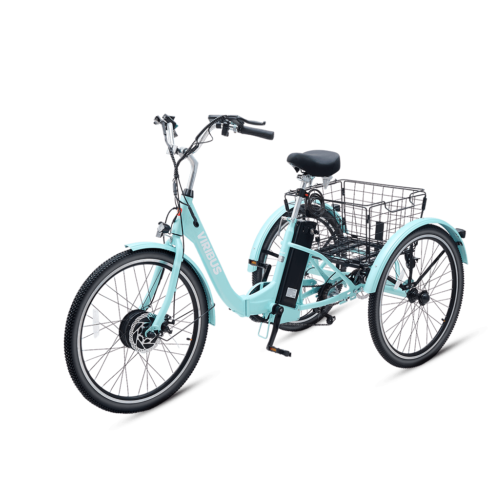 Folding Electric Tricycle Adult  Battery Power