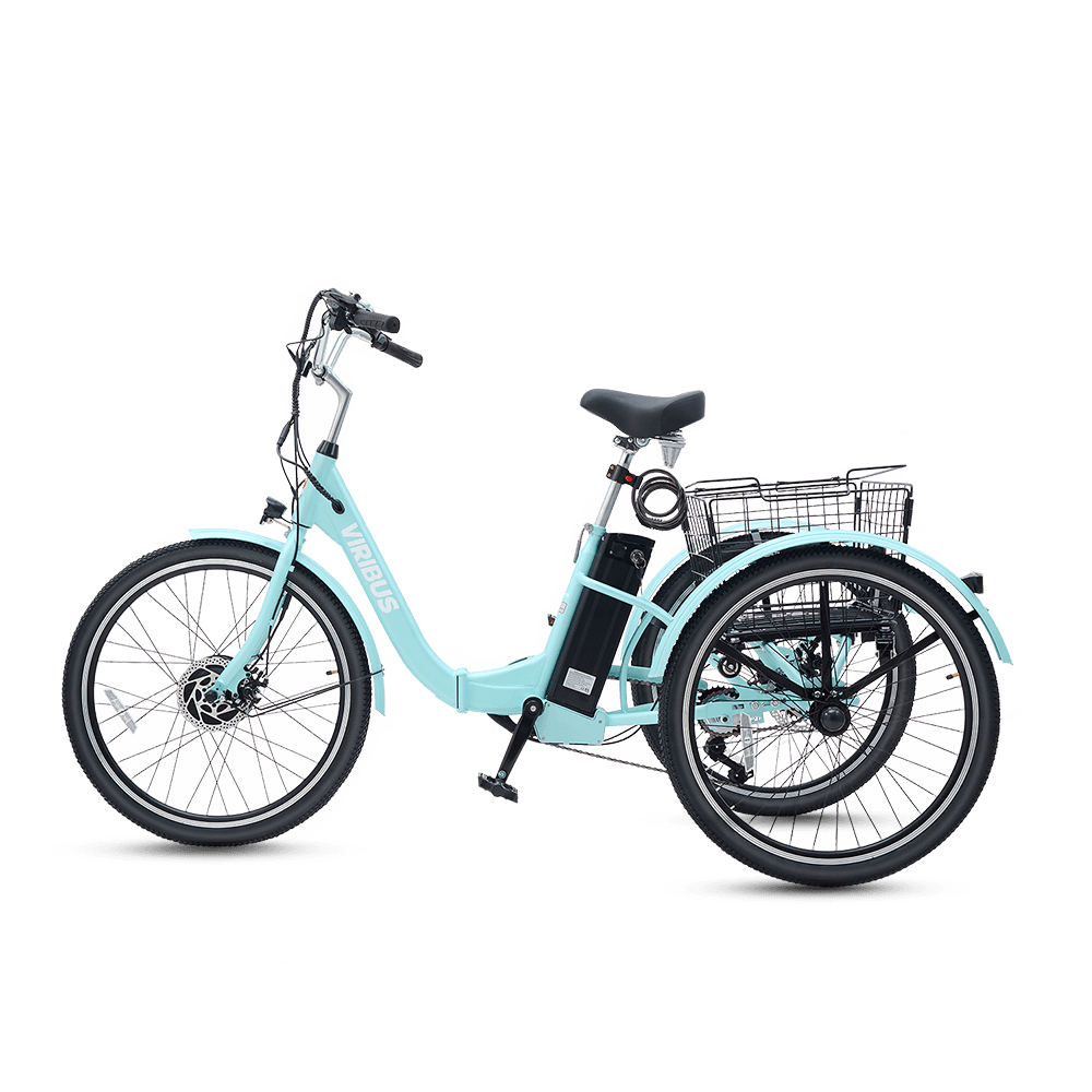 Folding Electric Tricycle Adult  Battery Power