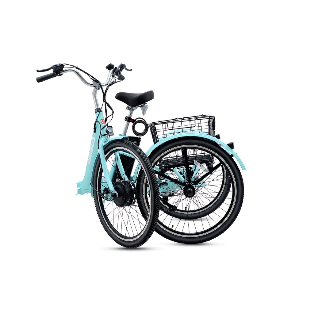 Folding Electric Tricycle Adult  Battery Power