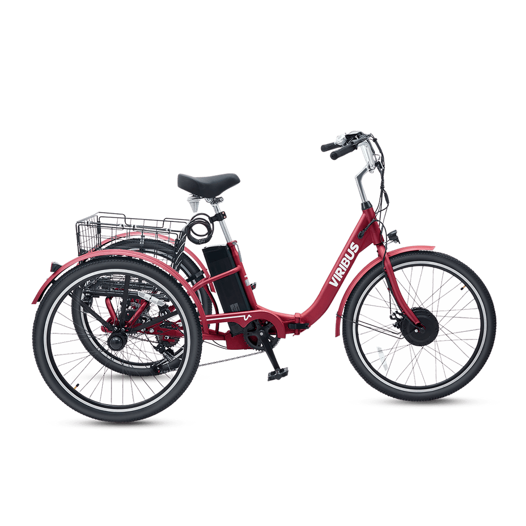 Folding Electric Tricycle Adult  Battery Power